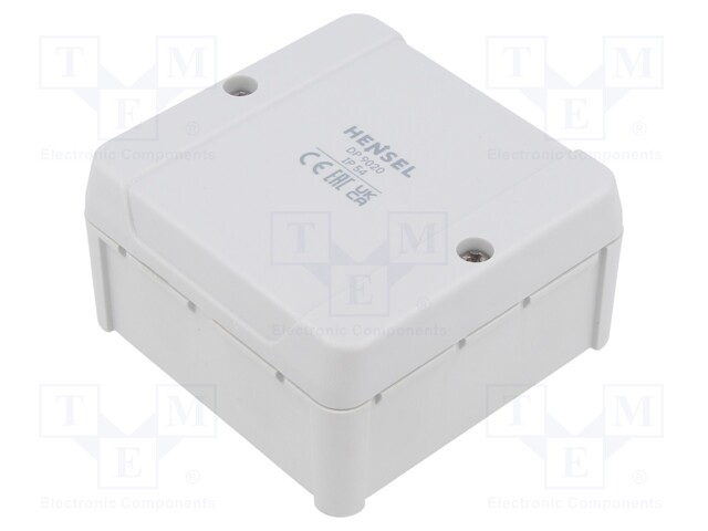 Enclosure: junction box; IP54; grey