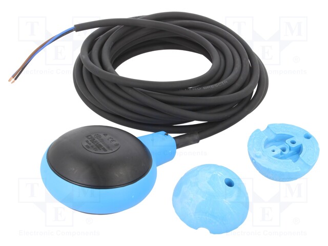 Sensor: liquid level; max.50°C; OUT: NO + NC; lead 10 m; IP68; 10A
