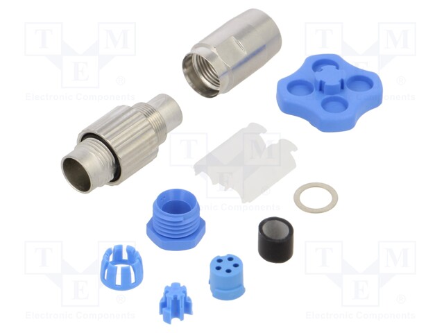T01-0540-P05-MALE PLUG CONNECTOR-CRIMP