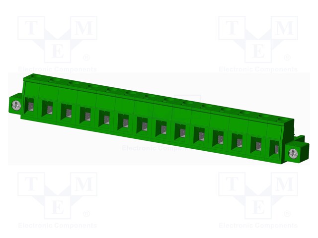 Connector: pluggable terminal block; plug; female; straight; 12A