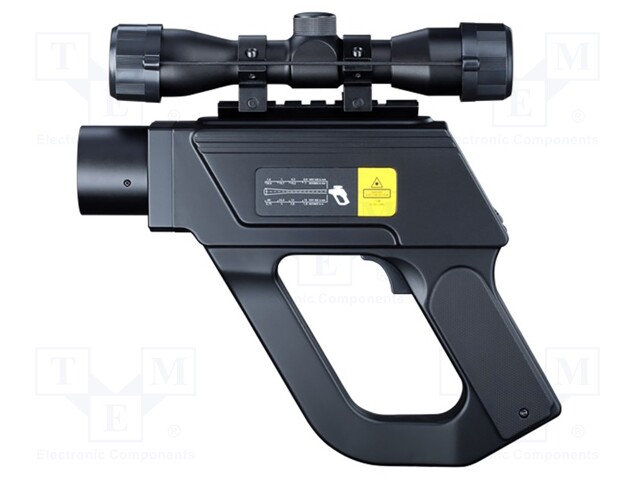 Infrared thermometer; LCD,with a backlit; Temp: 385÷1600°C