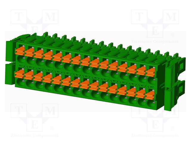 Connector: pluggable terminal block; plug; female; straight; 5.5A