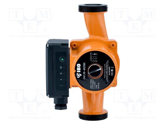 Pump: circulator; OHI; 230VAC; IP44; Temp: 0÷40°C; 95%; Ins.class: F