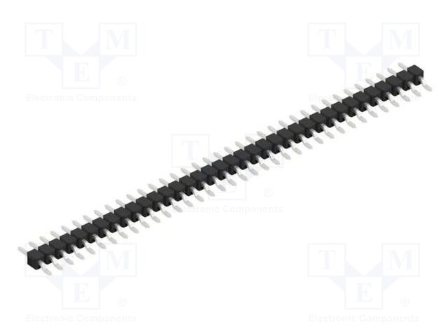 Connector: pin strips; pin header; male; PIN: 36; 2.54mm; SMT; 1x36