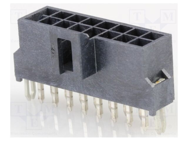 Connector: wire-board; -40÷105°C; vertical; PIN: 16; THT; male; 250V