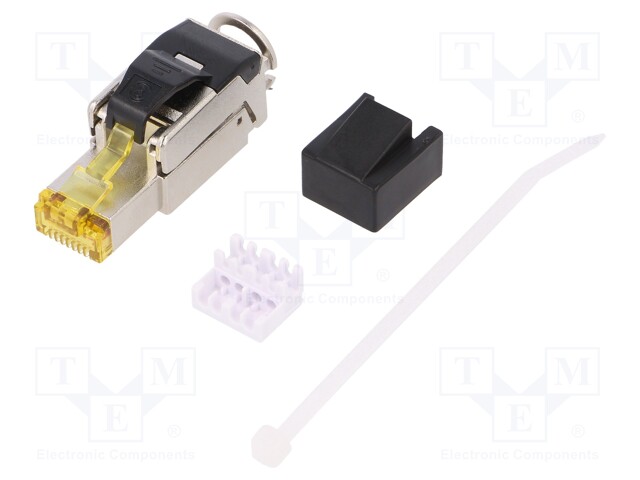 Plug; RJ45; Cat: Cat 8.1; shielded; Layout: 8p8c; 6÷7.5mm; RJ45 plug