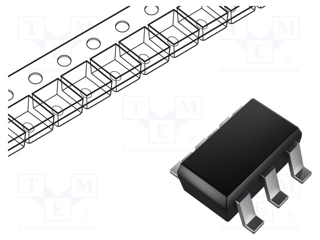 PMIC; DC/DC converter; Uin: 4÷60V; 600mA; SOT23-6; Topology: buck