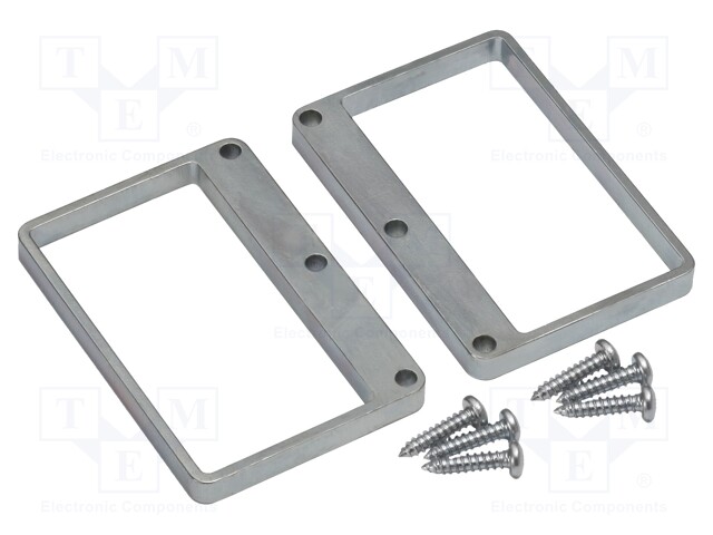 Straight holder; natural; steel; Application: LOWI