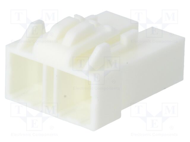 Connector: wire-wire/PCB; DF22; plug; female; PIN: 2; 7.92mm