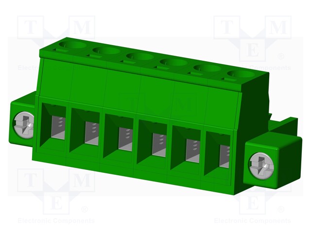 Connector: pluggable terminal block; plug; female; straight; 12A