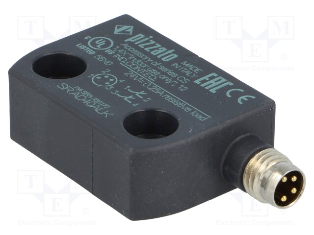 Safety switch: magnetic; Series: SR-A; Contacts: NC x2; IP67; 5mm