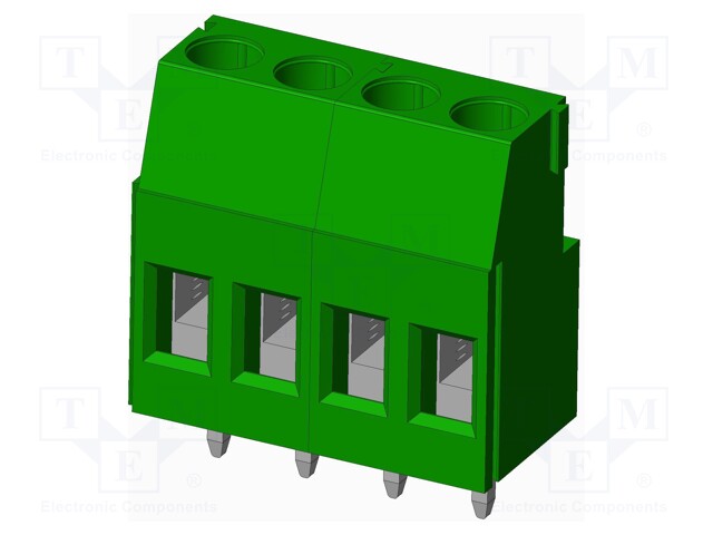 Connector: PCB terminal block; terminal; Plating: tinned; on PCBs