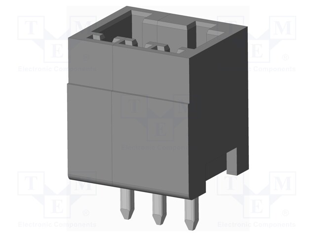 Connector: pluggable terminal block; socket; male; on PCBs