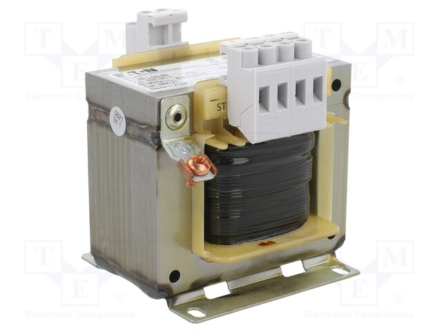 Transformer: mains; 100VA; 230VAC; 24V; Leads: terminal block; IP00