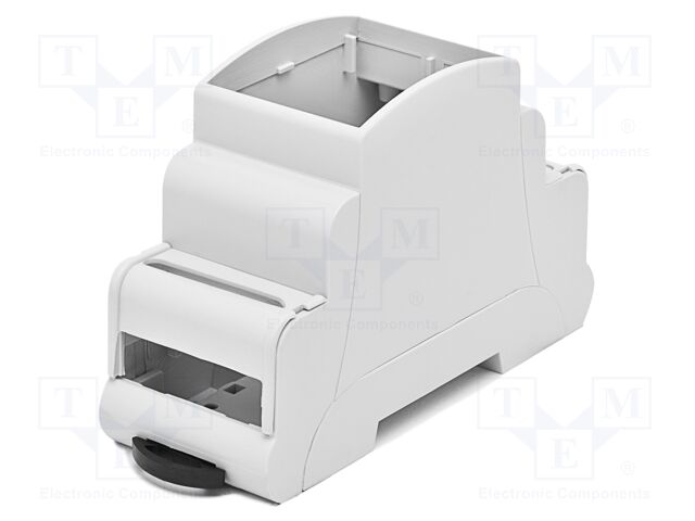 Enclosure: for DIN rail mounting; No.of mod: 2