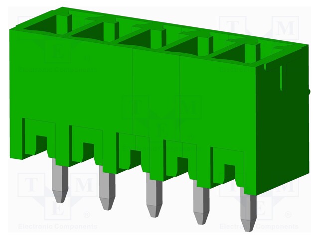 Connector: pluggable terminal block; socket; male; straight; THT