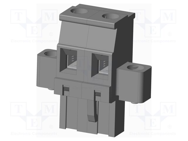 Connector: pluggable terminal block; plug; female; angled 90°