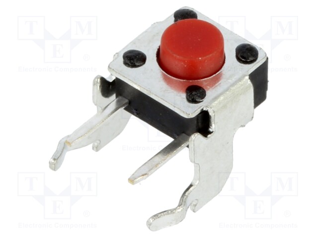Microswitch TACT; SPST-NO; Pos: 2; 0.05A/24VDC; THT; none; 2.6N