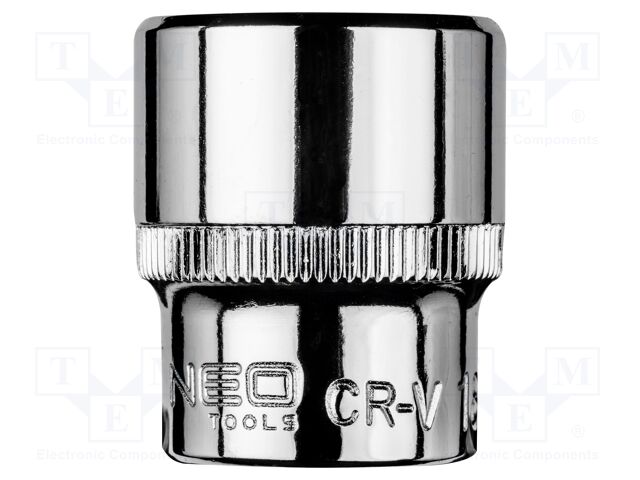 Socket; 6-angles,socket spanner; HEX 18mm; 3/8"