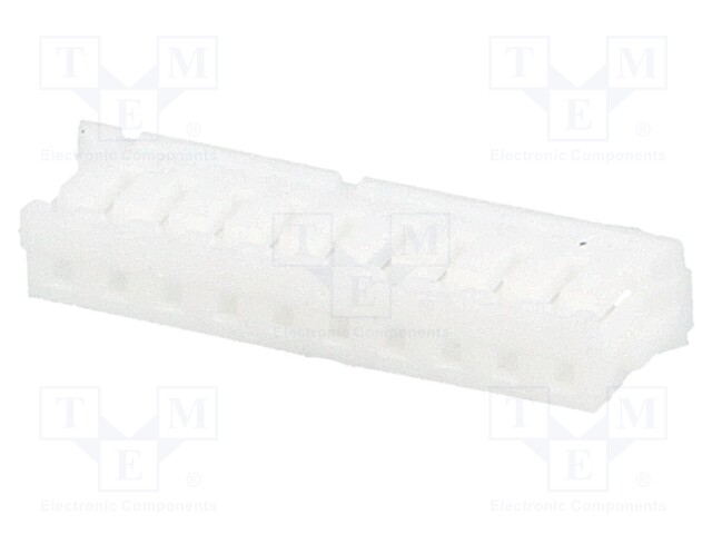 Plug; wire-board; female; 1.5mm; PIN: 10; w/o contacts; for cable