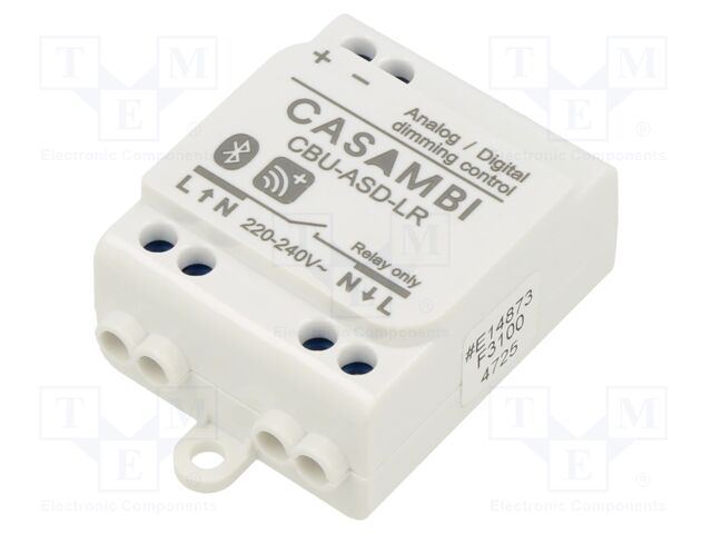 Dimmer; DALI; 220÷240VAC; IP20; -20÷50°C; Interface: 0÷10V; 0.6A