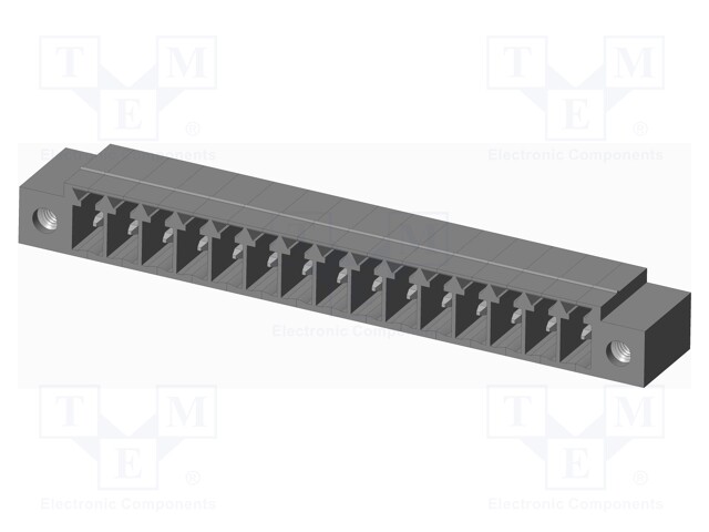 Connector: pluggable terminal block; socket; male; on PCBs