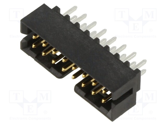 MGrid Hdr Shrd Vt Slot/Stdf.38AuLF 16Ckt