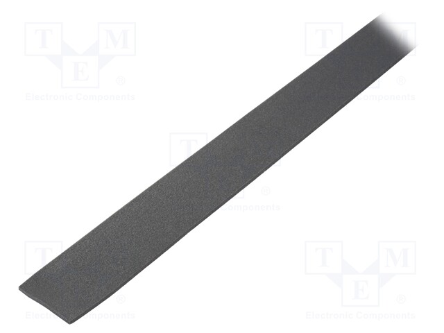 Tape: sealing; W: 50mm; L: 30m; Thk: 3mm; grey; caoutchouc hot-melt