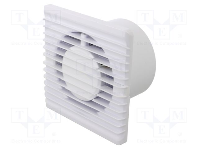 Fan: AC; axial; 230VAC; 93m3/h; 26dBA; slide; 2400rpm; 135x135x79mm