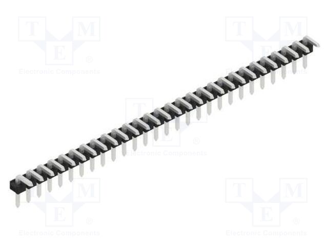 Connector: pin strips; pin header; male; PIN: 28; 2.54mm; THT; 1x28