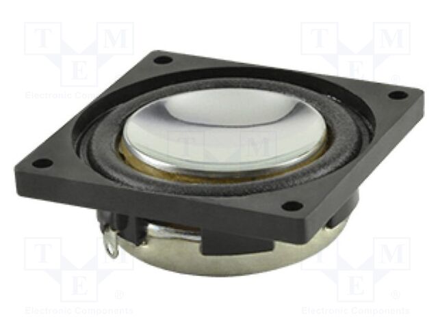 Loudspeaker; miniature; 5W; 8Ω; 40.1x40.1x14.5mm; 20kHz; Ø: 40.1mm
