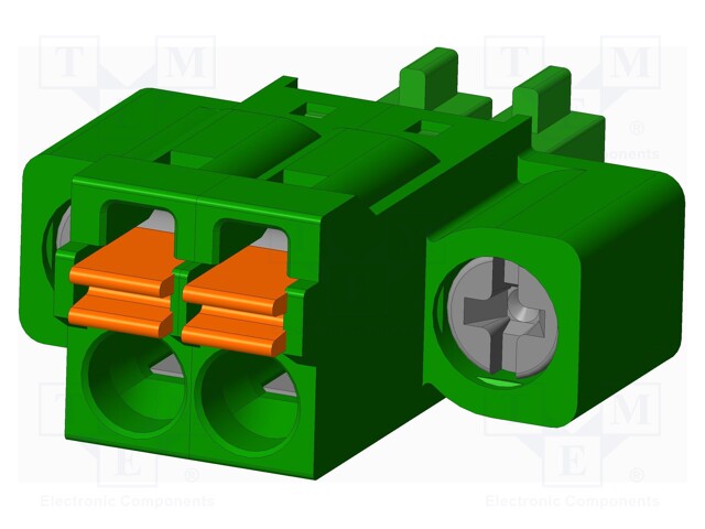 Connector: pluggable terminal block; plug; female; straight; 5.5A