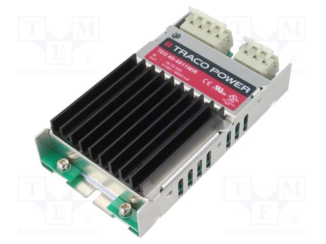 Converter: DC/DC; 40W; Uin: 18÷75V; 5VDC; Iout: 8A; 103x57.2x26.1mm