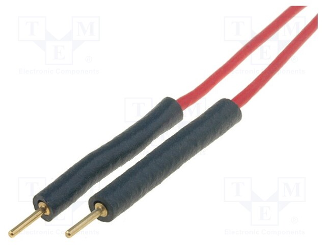 Test acces: connection cable; 2A; 70VDC; Colour: red; 220um2; 33VAC