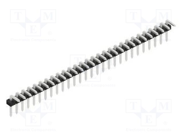 Connector: pin strips; pin header; male; PIN: 28; 2mm; THT; 1x28