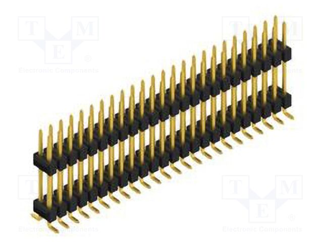 Connector: pin strips; pin header; male; PIN: 48; 2.54mm; SMT; 2x24