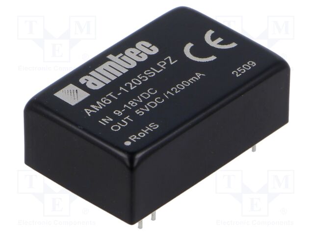 Converter: DC/DC; Protection: short circuit protection SCP