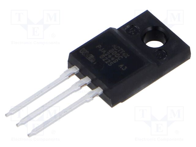 Thyristor: AC switch; 800V; Ifmax: 4A; Igt: 35mA; TO220FP; THT; tube