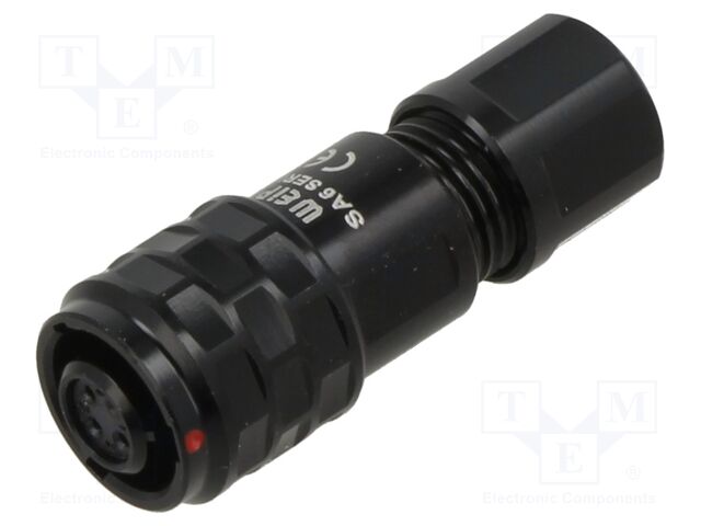 Circular; SA6; IP67; soldering; -40÷85°C