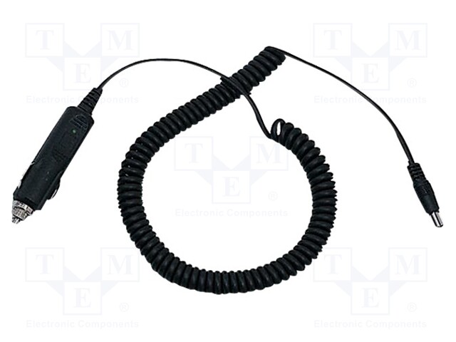 Mains cable; 5A; Plug: plug for car lighter socket; GSP-830; DC