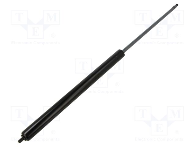 Gas spring; Thread: M6; E: 445mm; Øout: 18mm; Piston diam: 8mm; 50N