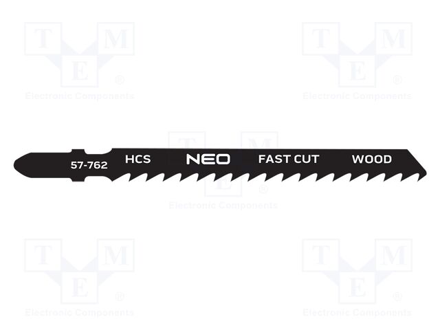 Hacksaw blade-set; wood,jigsaw; 6teeth/inch; 100mm; 2pcs.