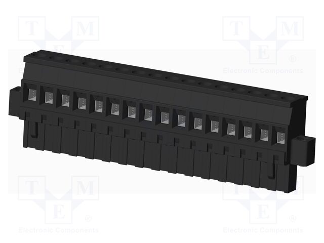 Connector: pluggable terminal block; plug; female; angled 90°
