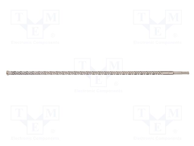 Drill bit; for concrete; Ø: 16mm; L: 600mm; cemented carbide