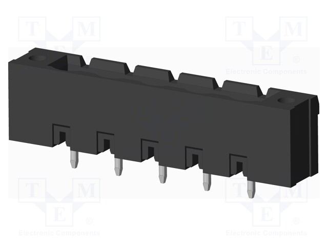 Connector: pluggable terminal block; socket; male; on PCBs