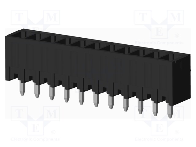 Connector: pluggable terminal block; socket; male; on PCBs