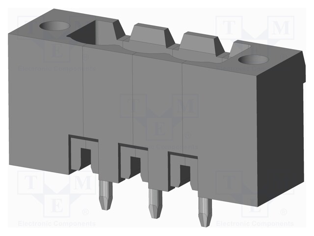 Connector: pluggable terminal block; socket; male; on PCBs