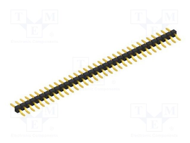 Connector: pin strips; pin header; male; PIN: 33; 2.54mm; SMT; 1x33