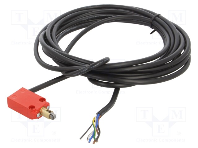 Limit switch; 10A; max.250VAC; lead 6m; IP66; No.of mount.holes: 2