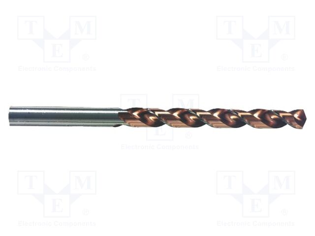 Drill bit; for metal; Ø: 10mm; L: 87mm; high speed steel HSS-O